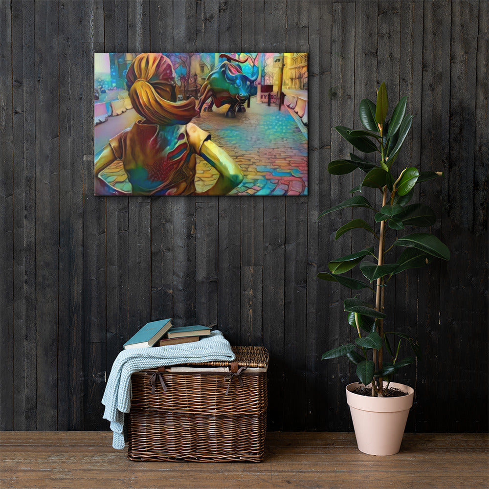 Welcome to the Candy Shop Canvas Print