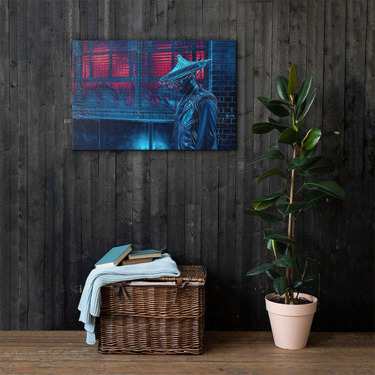 Trouble in Chinatown Canvas Print