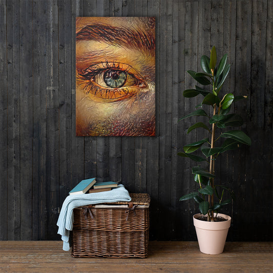Eye Dream of Flesh Canvas Print